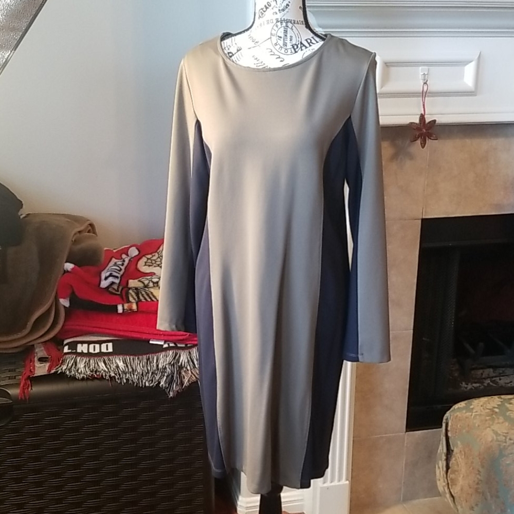 Sahalie Form Fitting  Dress Large